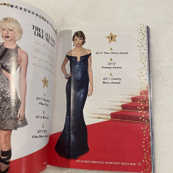 TAYLOR SWIFT PUZZLE BOOK mini magazine New 2024 - Picture 4 of 7